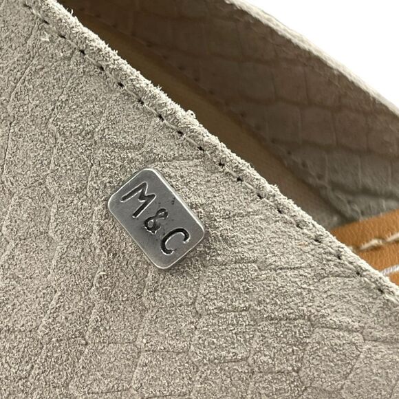 New! Musse And Cloud Women's Helen Textured Block Heel Mule Shoes Ice Size 6 NWT - Picture 10 of 16